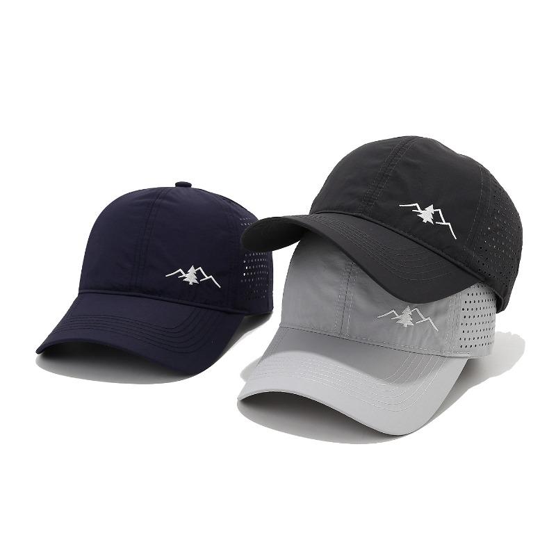 1pc Quick-Drying Mesh Baseball Cap Breathable Lightweight UV Protection Sunshade for Women Couples,suitable for Outdoor Hiking