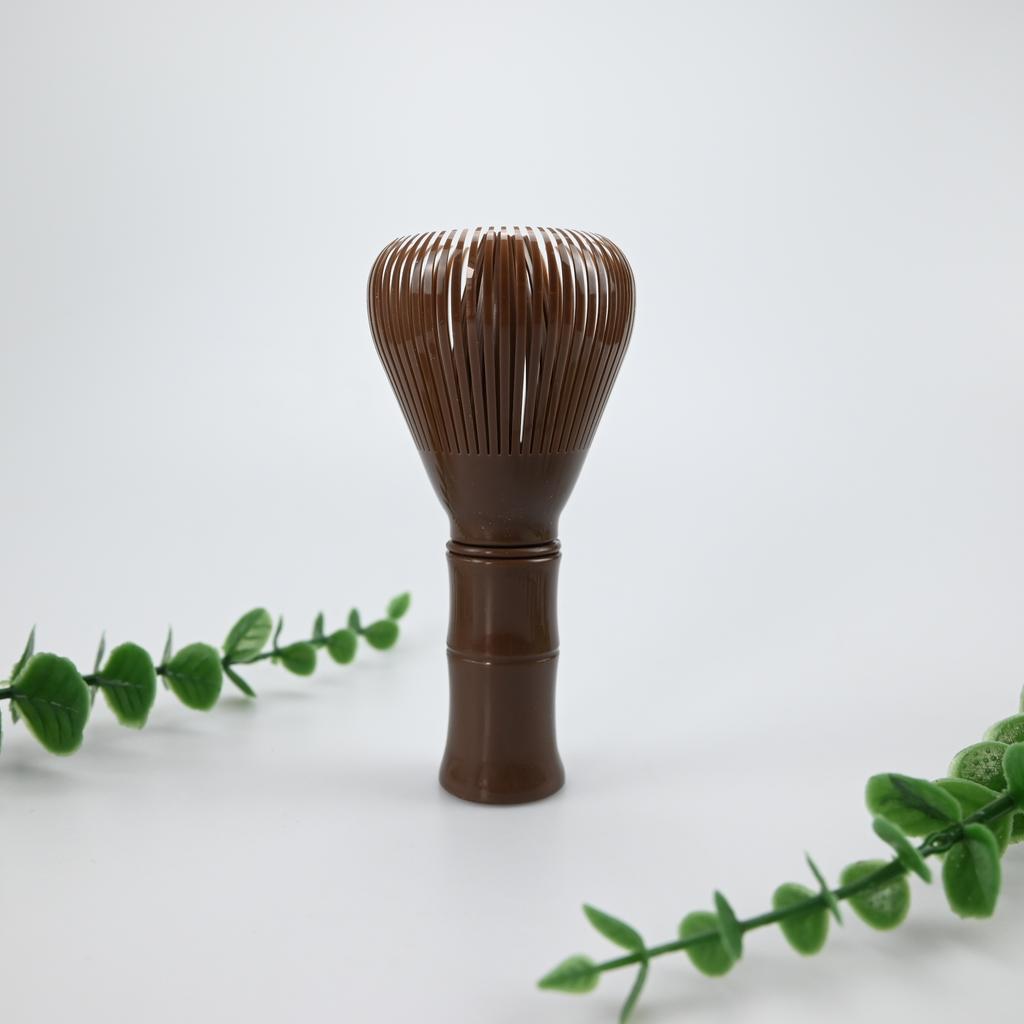 Matcha Plastic Tea Whisk, Matcha Whisk with Matcha Whisk Stand, Food Grade Matcha Whisk, Resin Matcha Whisk Chasen, Brush Handcr