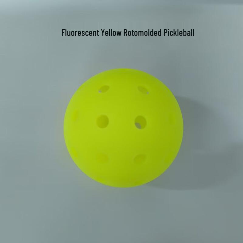 LISM 40-Hole Fluorescent Yellow Pickleballs (4-Pack)