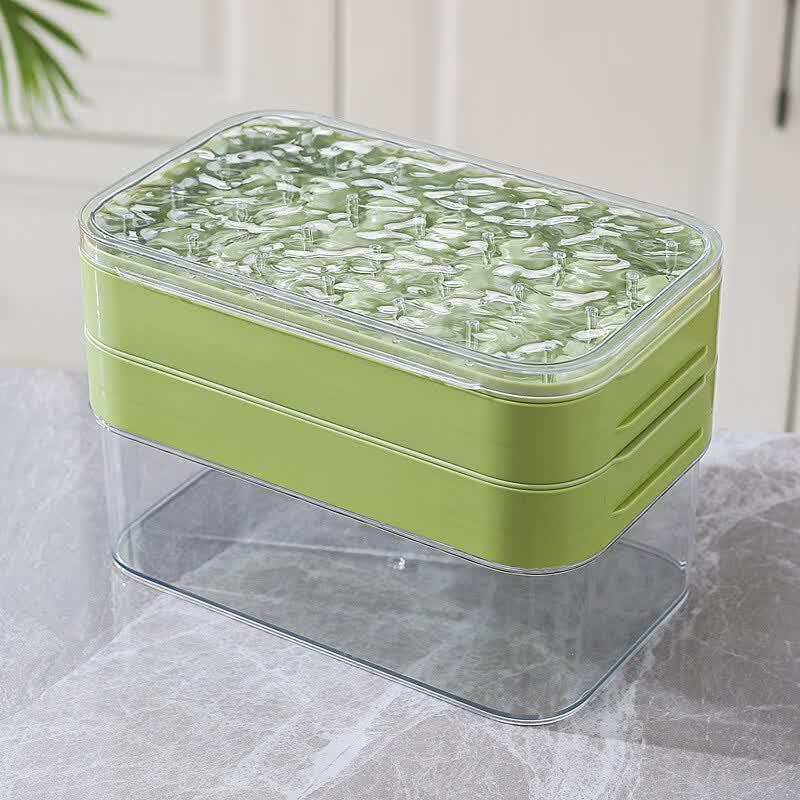 

Silicone Press-Type Ice Cube Tray Set