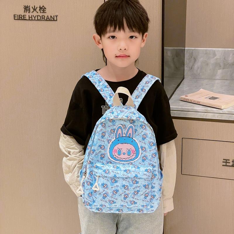Kindergarten Primary School Students Schoolbag Cute Cartoon Cute Boys And Girls Backpack Large Capacity Children'S Bag