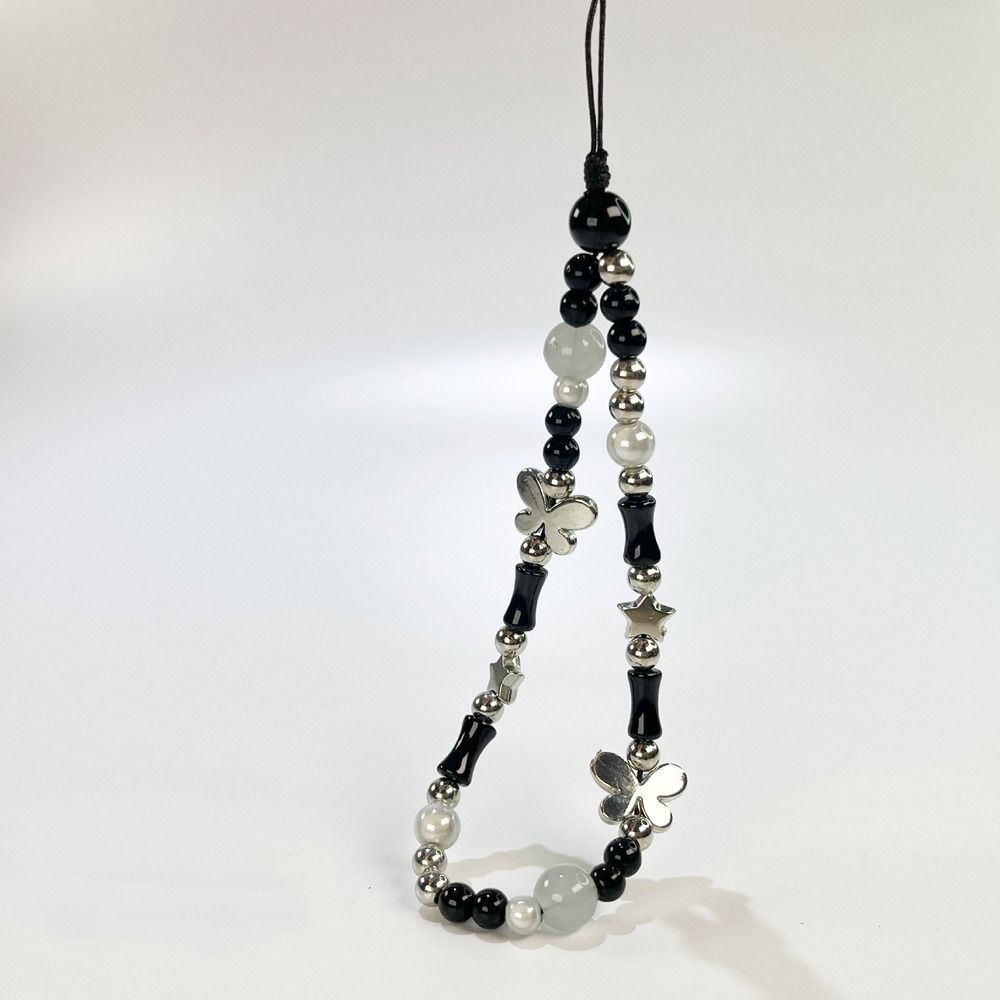 Butterfly Y2K Phone Strap Gothic Style Cell Phone Chain Fashion Mobile Phone Lanyard  Jewelry Gift