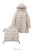Mama Matte Taffeta Down Stroller L Off Beige [ANGELIEBE] Coat, Women's, Coat, Maternity, Prenatal, Postnatal, Carrying, Compatible,