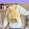 Cartoon Squirrel Plush Backpack For Casual Travel And School Use With Lightweight Design For Girls And Boys