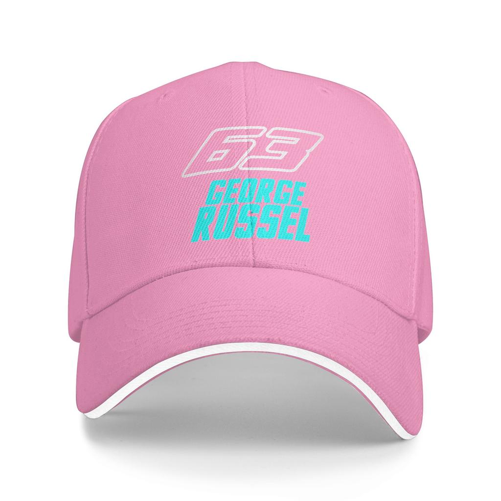 Frühling George Russell Baseballkappe Wandern Angeln Vintage Design Sonnenschutz Truckerhut Unisex Damen Hochwertige Snapback Kappe