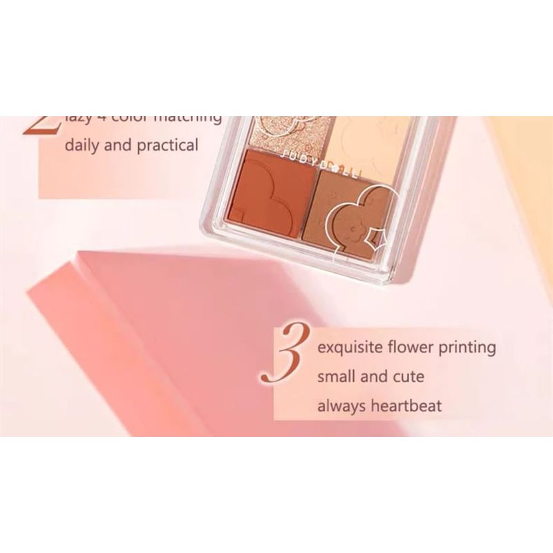 Judydoll - 4 Shades Eyeshadow - SWEET TEA