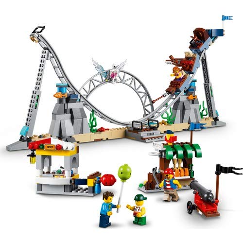 LEGO Creator Pirate Roller Coaster 31084 Building Kit (923 Piece), Multicolor
