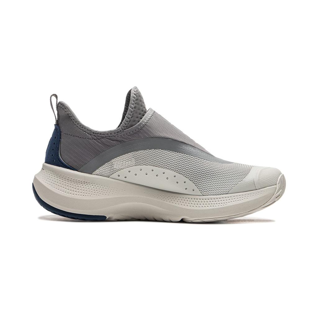 Li Ning SOFT GO Cushioning Slip Resistant Abrasion Resistant Breathable Lightweight Rebound Low Top Casual Shoes Men's AGLU275-1