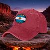 Argentina Flag Vintage Baseball Cap Unisex Adjustable Hook  Loop Lightweight Hat for Outdoor Sports Travel Camping Fishing