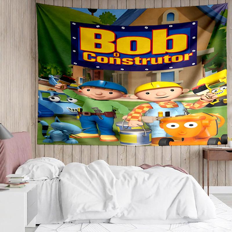 1PC Builder's Bright Spark Tapestry Accessories Playroom Tapestry, for Bedroom,Livingroom, Dormitory Room Wall Decor Fan Birthday Gifts