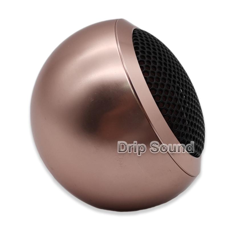 For 1.5 Inch 25-Core Aluminum Tweeter Cover Sphere Shell Grill Mesh Top External Treble Speaker Housing Audio Stere Modification