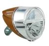 Hapyson Bicycle Light with Automatic Hub Dynamo Head and Foot Brown YRS310-T-JA Light,