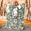 Simon's cat Flannel Blanket Soft Warm All-Season Throw, Design for Camping, Car Travel, Hiking Sofa, Bed, Office Perfect Gift for Parties
