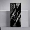 French Bulldog Black White Glass Case For Samsung Galaxy S22 S20 FE S21 Plus Phone Cover S10 5G S9 Note 20 Ultra 10 Lite Shell