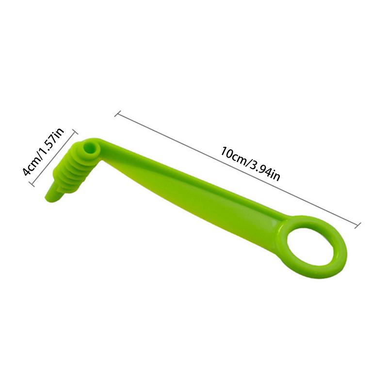 2 Stück Gurken-Spiralschneider-Schneider Kartoffel Gurke Gemüse Spiralklinge Handkurbel Gemüseschneider