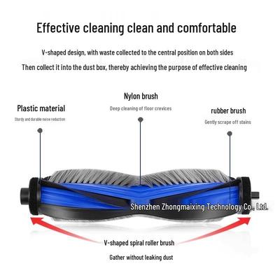 Ecovacs T50 PRO Roboterstaubsauger Zubehör: Filter, Mopptuch, Seitenbürste, Staubbeutel, Reinigungslösung