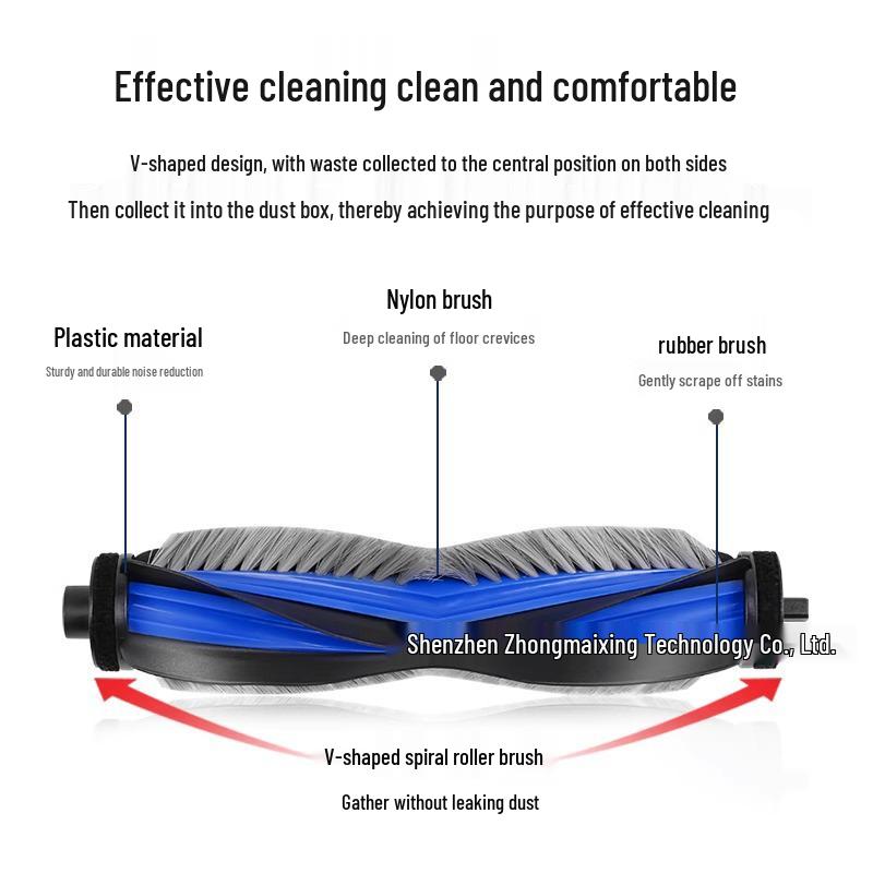 Ecovacs T50 PRO Robot Vacuum Cleaner Accessories: Filter, Mop Cloth, Side Brush, Dust Bag, Cleaning Solution