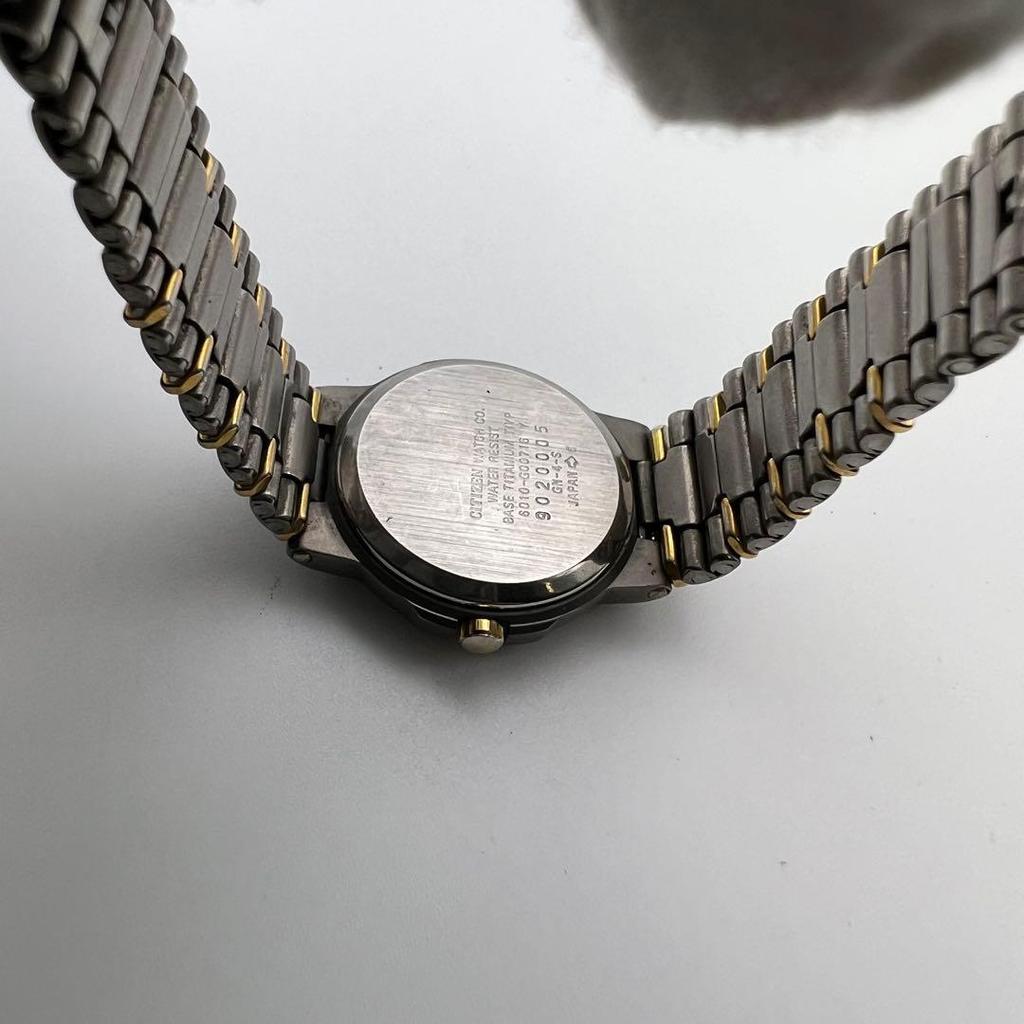 [USED]Citizen Attesa Titanium Quartz Color A49 [Working Condition] Two-Tone