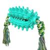Multifunctional Cactus-Shaped Molar Ball With Rope For Dogs