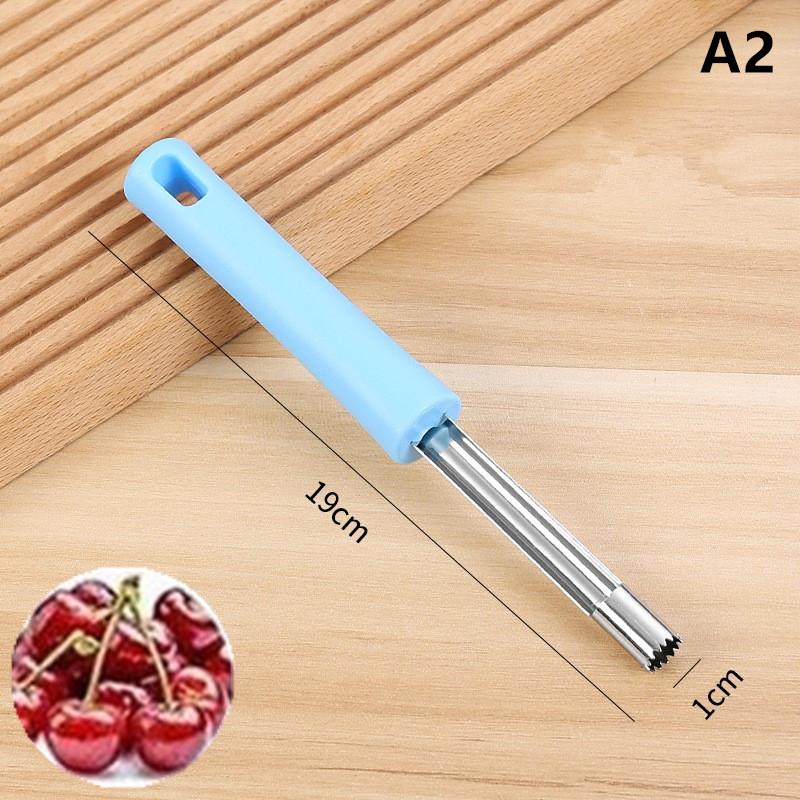 1 ks Nerezový odpeckovač ovoce Datle Třešně Hrušky Odpeckovač Odstraňovač Semínek Ovoce Kráječ Nůž Nástroje na Ovoce a Zeleninu