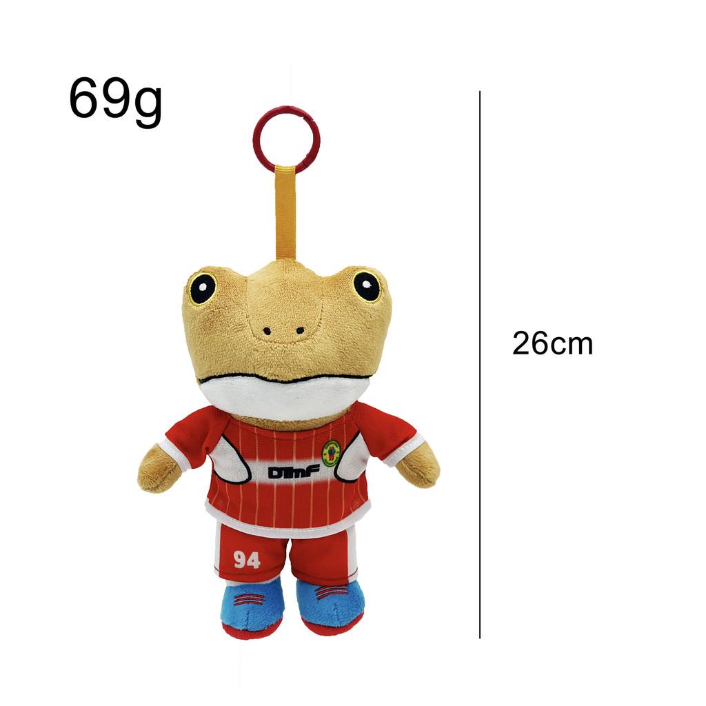 

Sapo Bunny Bad Concho Sporty Style Plush Doll Pendant Keychain For Bag Decor Stripes
