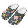 Cute Printed EVA Casual Clogs for Women Men Ventilated Breathable Slip On Sandals Slippers Soft Sole Summer Shoes Daily Comfort