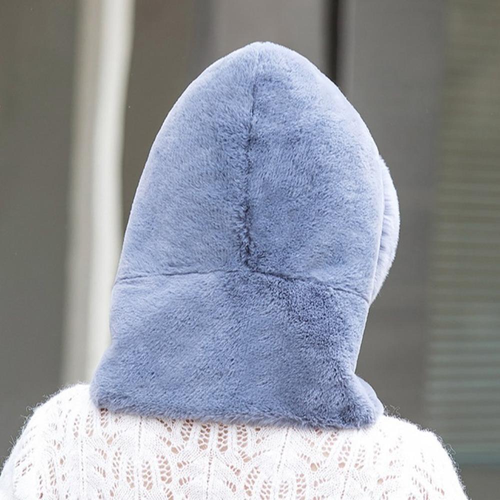 Windproof Toe Caps Plush Scarves Leisure Fisherman Hat  Women's