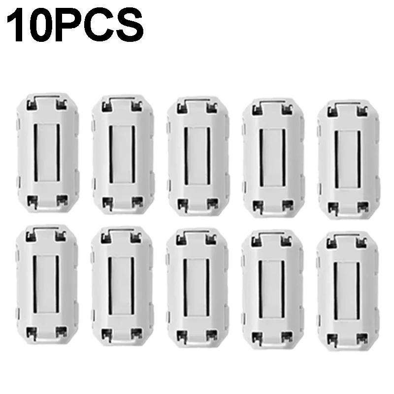 1-30Pcs Noise Filter Magnetic Clip Noise Suppressor Filter Ring Cable Clamp for Suppressor Powerline Power Cord Magnetic Ring