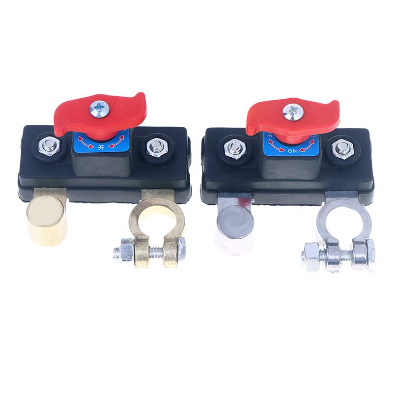 1Pc Universal Negative Terminal Cut Off Kill Switches 12V/24V Car Battery Disconnect Switch Isolator Power For Efficient Battery