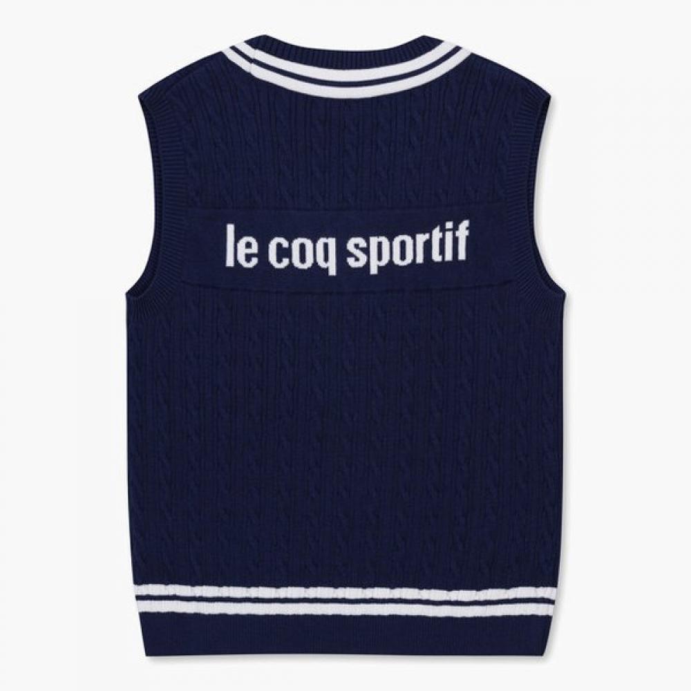 Le Coq Sportif [cLearance][70  Off] cabLe Sweater Vest Unisex Qp123tst12