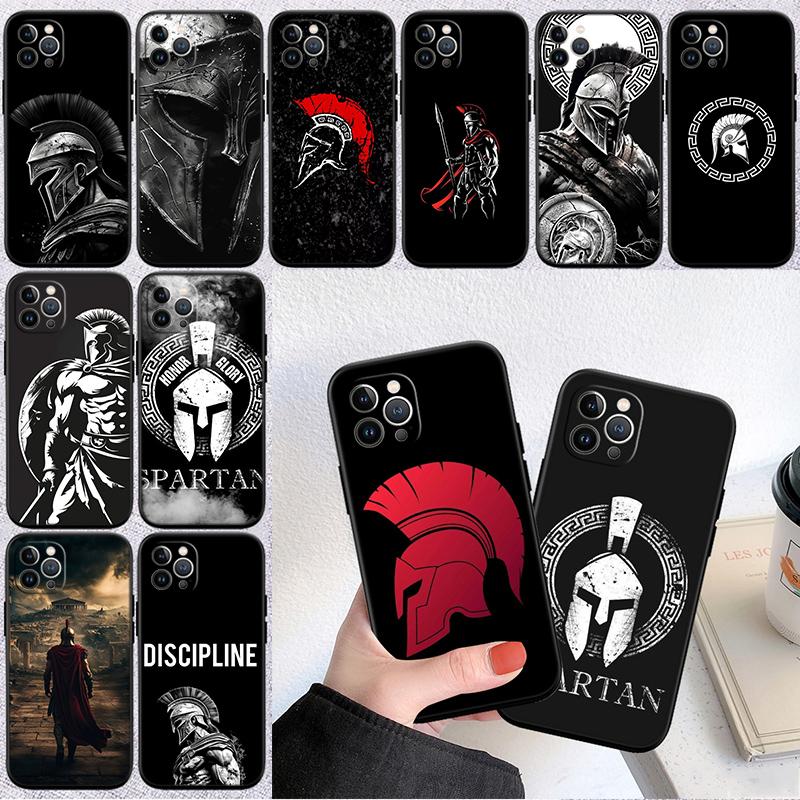 Spartan Warrior Phone Case for Samsung Galaxy S20 S21 S22 Ultra FE + Plus A21S A22 A24 A25 A26 A30 A30S A31