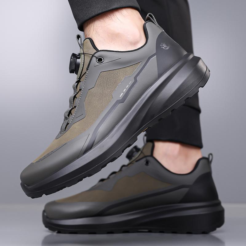 Men'S Outdoor Leisure Hiking Shoes Are Breathable Lightweight Waterproof Anti Slip Wear-Resistant And Suitable For Hiking