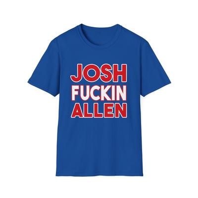 Bills and Josh Allen Bleed, Football Fan Shirt, Buffalo Bills Apparel, Unisex