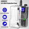 ABBREE Transparent Walkie Talkie Protector TPU Material Drop Protection Dustproof Only for Baofeng UV-5RH AR-5RM 5RH Pro GPS