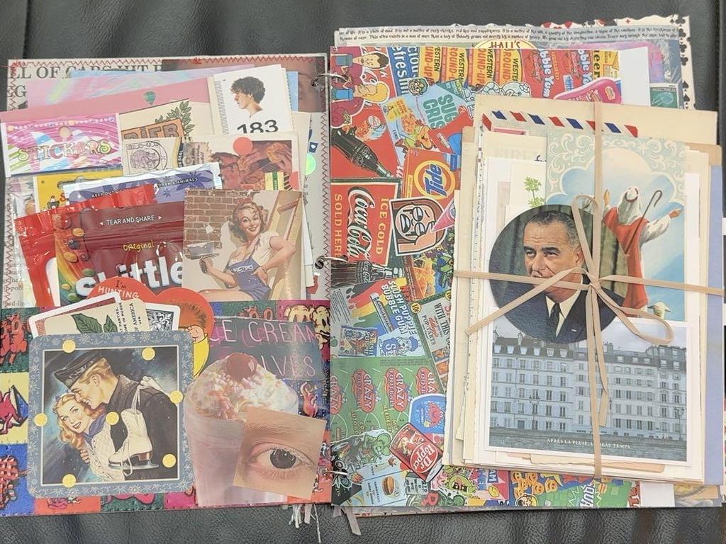 [USED] Limited Time Offer Paper Item Sharing Ring File American Retro Vintage