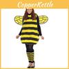 Bee And Ladybug Cosplay Clothing With Winged Design For Halloween Party Up Dress