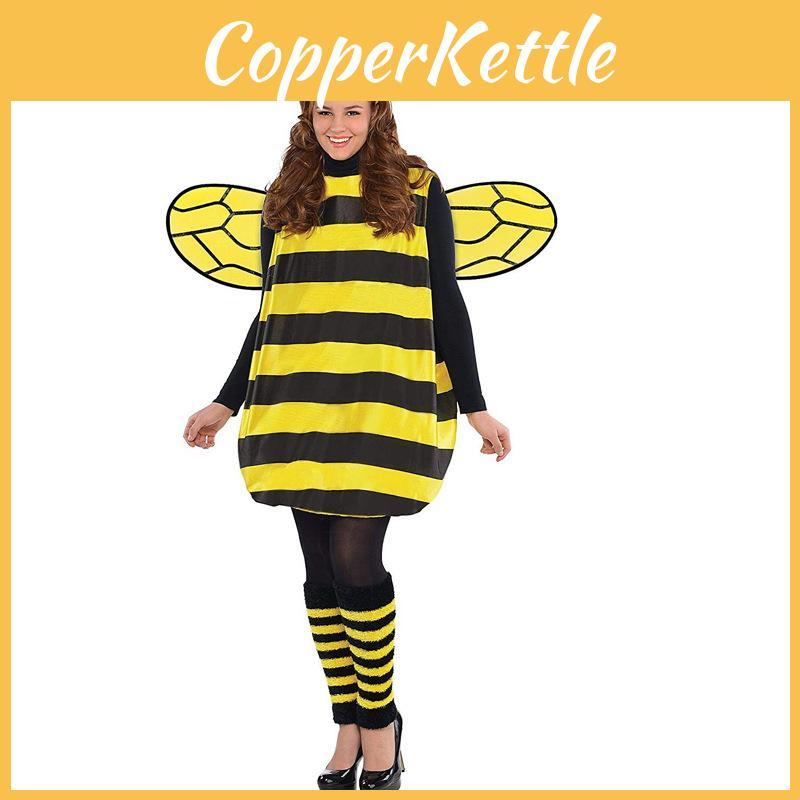 Bee And Ladybug Cosplay Clothing With Winged Design For Halloween Party Up Dress