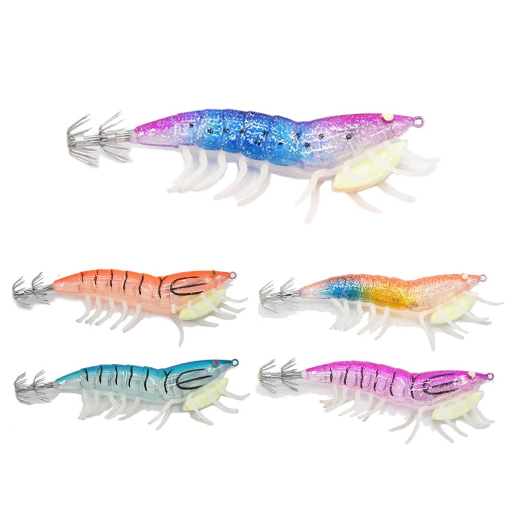 Luminous Accessories Cuttlefish Lure Jig Shrimp Eging