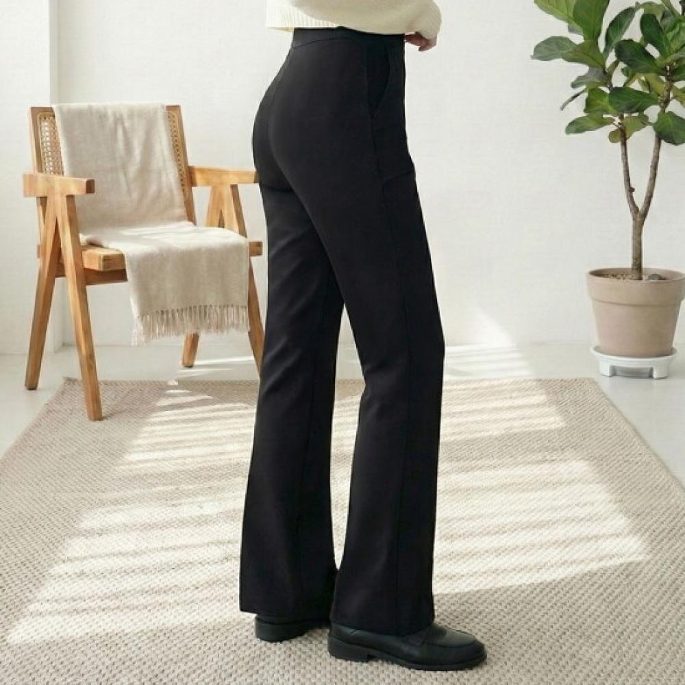 A+Simple Women S Semi Bootcut pantS Daily Banding pantS