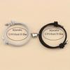 2pcs/set Magnetic Heart Charm Braided Rope Adjustable Bracelets For Couples, Holiday Birthday Gift For Boyfriends / Girlfriends