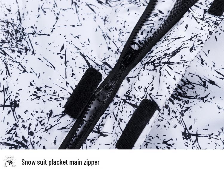 Children's Thickened Two-Piece Ski Suit for Boys and Girls - Warm Outdoor Winter Wear