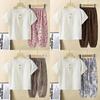 Baby Boy Summer Outfit Set With Ice Silk Fabric For Toddler Kids Casual Wear