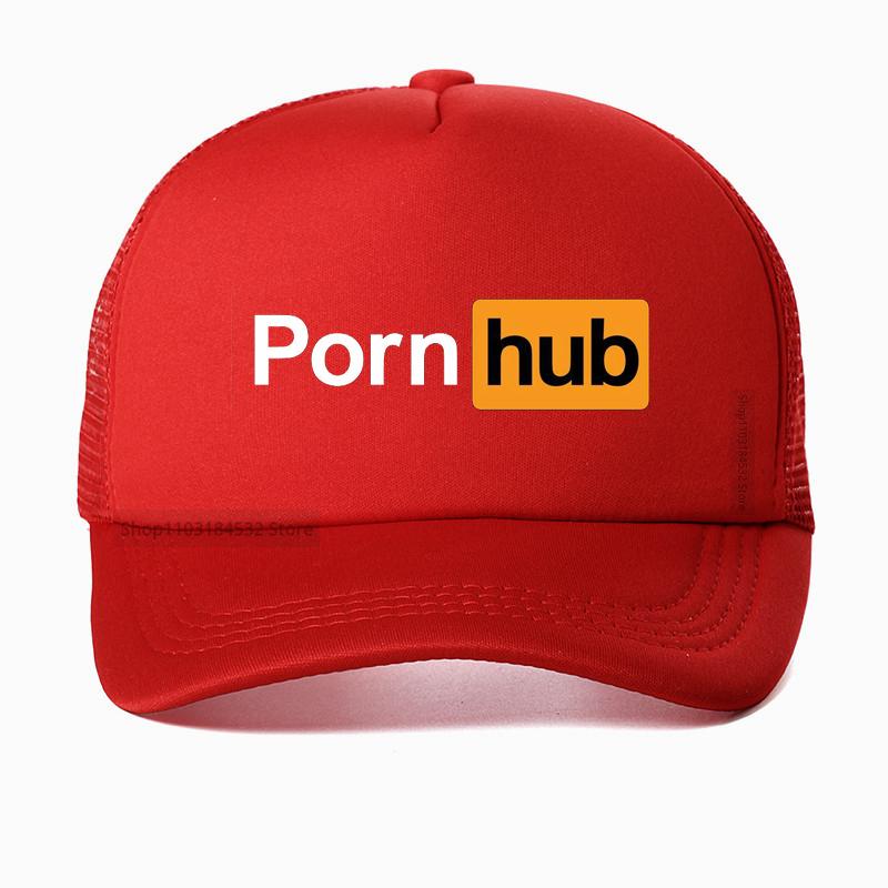 Fashion Porns Hub Breathable Baseball Cap fashion casual Visor Caps adjustable mesh trucker hat Adjustable