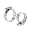 Pipe Clamps 201 Stainless Steel Hose Clips 13~114mm Adjustable Drive Hose Clamps  Water pipe Fastener Replacements 1/10Pcs