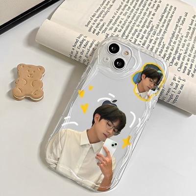 Phone Case For Iphone14 XS Plus 13 Max XR 12 7 X Pro 8 11 Straight TPU Case Cover Korean Style