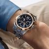 Guess Men's Quartz Watch With Stainless Steel Strap, Stainless Steel Case, Waterproof Quartz Movement, For Daily Gatherings GW0714G3
