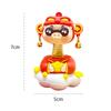 Gg Bond Cartoon Keychain With Resin Material For Lucky Key Accessory