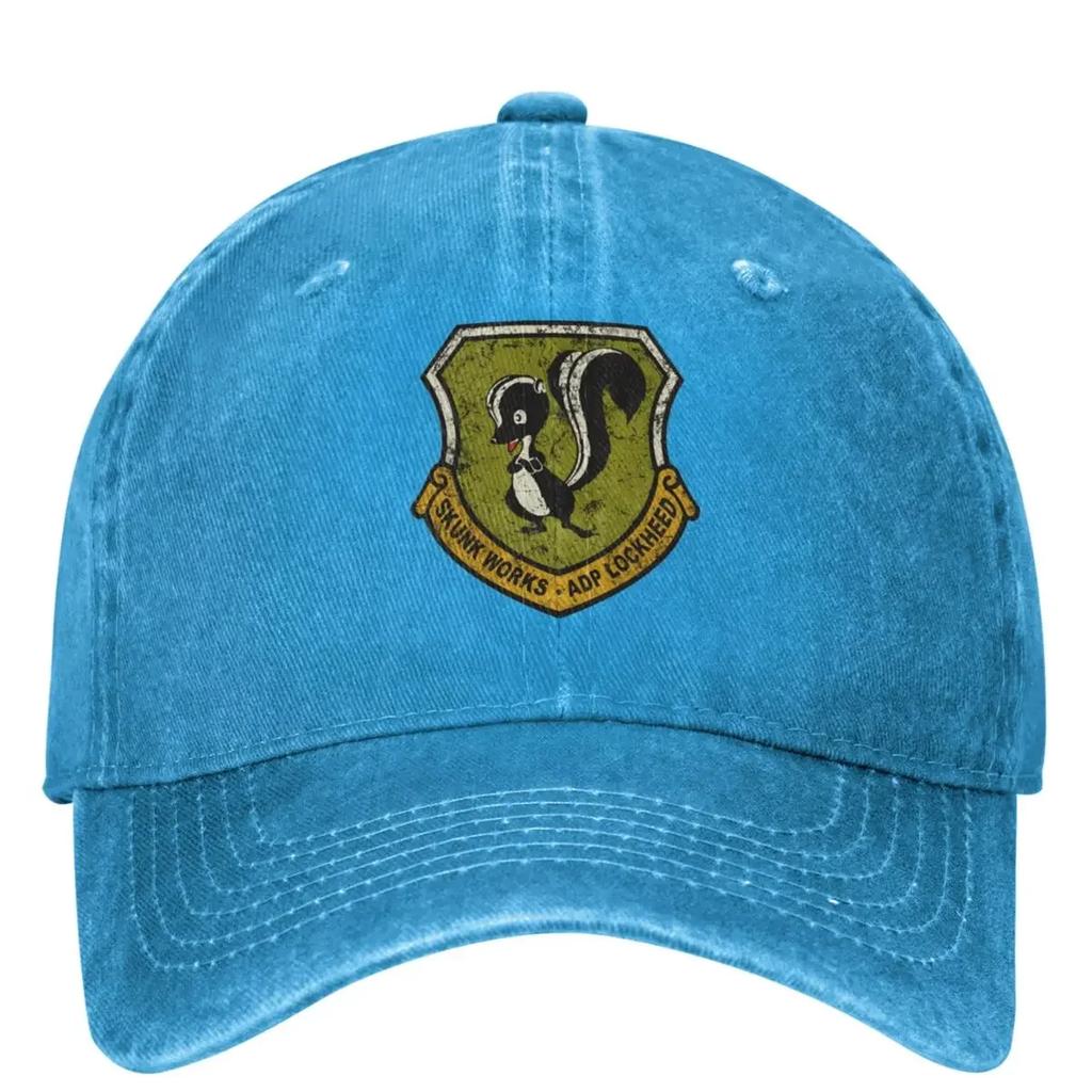 Lockheed Martin Basebollkeps Skunk Works Herr Dam Solskydd Trucker Pappahatt Sommar Avslappnad Kpop Rock Basebollkepsar