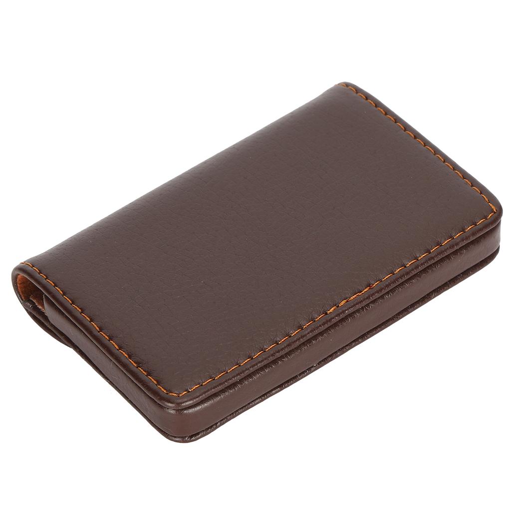 Business Name Card Case PU Leather Holder Organizer Gifts for Traveling Business