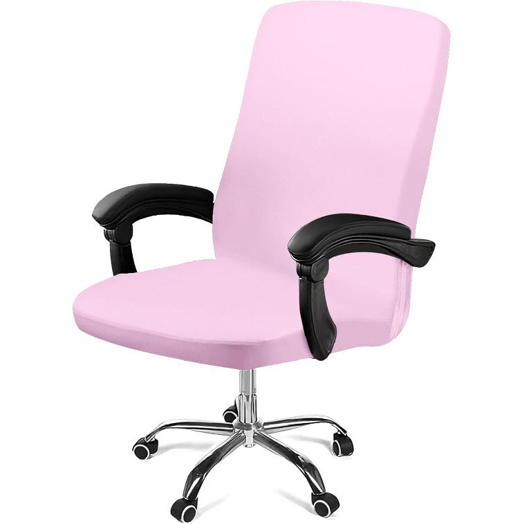 Tallew Office Chair Cover Stretchable Computer Universal Chair Seat Covers Removable Desk Chairs Slipcovers Washable Office Cushion Backrest for